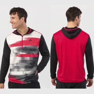 Head TOPSPIN Hoodie Men BKXV - 50/52 (L)